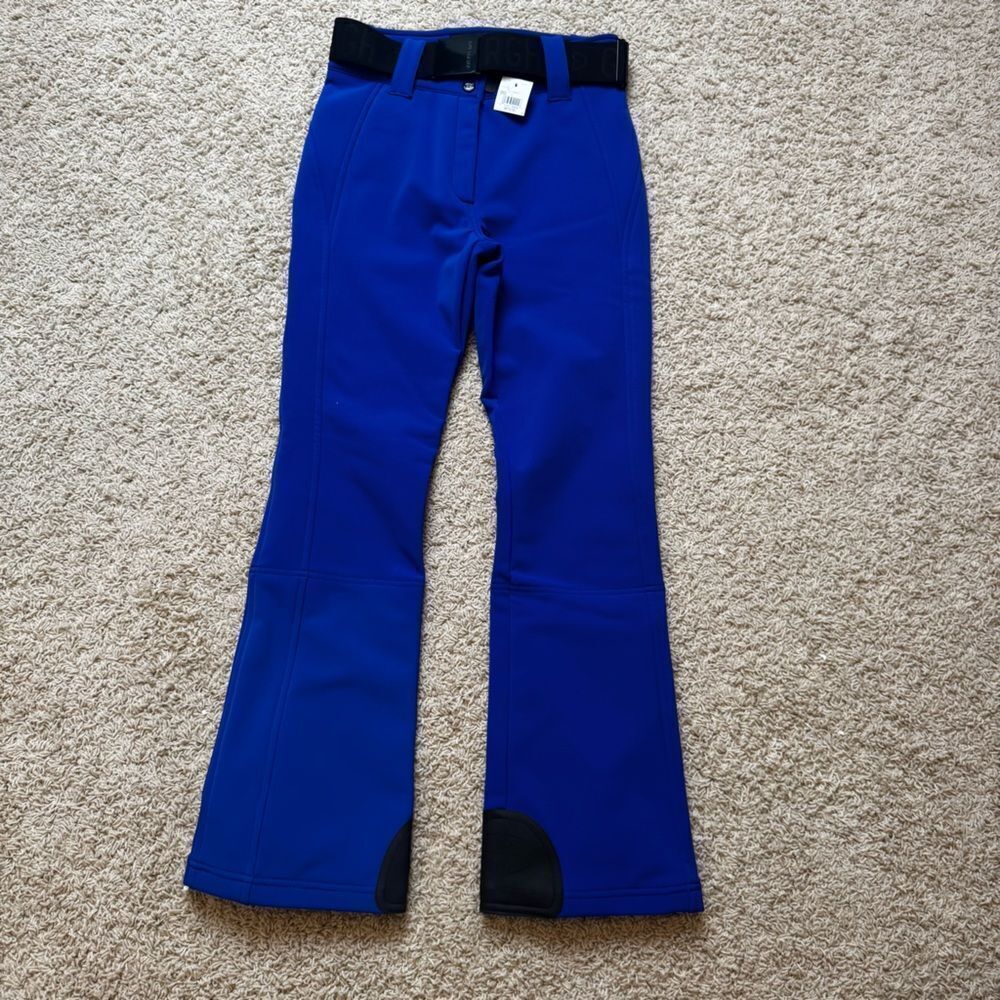 Goldbergh Pippa Ski Pants Waterproof Blue Black NWT US 8 Dazzling Blue - Picture 3 of 6
